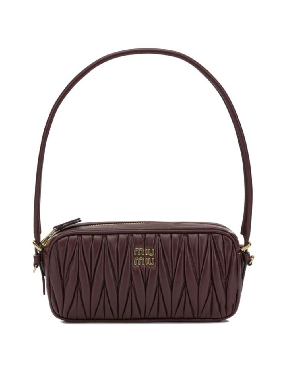 Miu Miu Small Quilted Leather Shoulder Bag Women